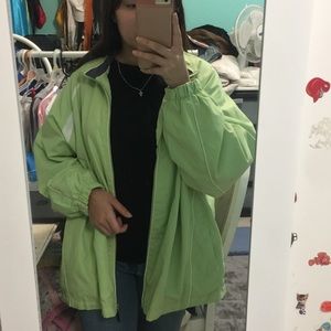 Green Wilson Windbreaker